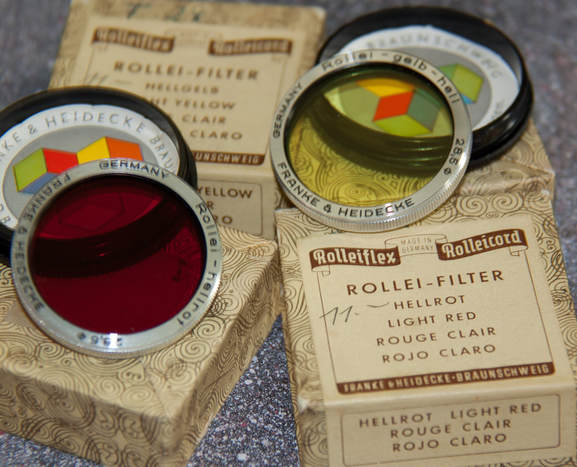 Rollei filters Hellrot Hellgelb