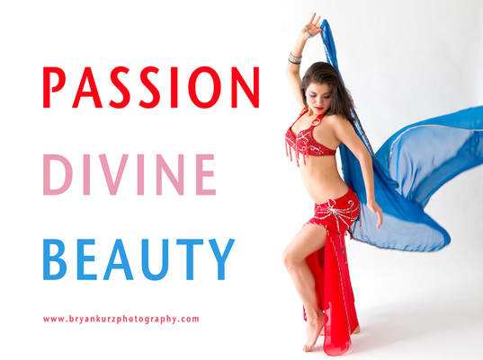 Beauty photography of a young female belly dancer